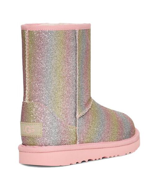 Boots fourrées Laine  Classic II Glitter multicolores