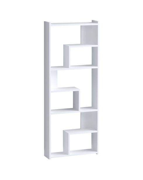 Bibliothèque prins blanche - 60x150x15 cm