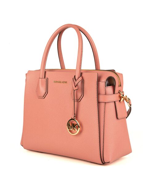Sac à main en Cuir Mercer rose - 20x20x10 cm