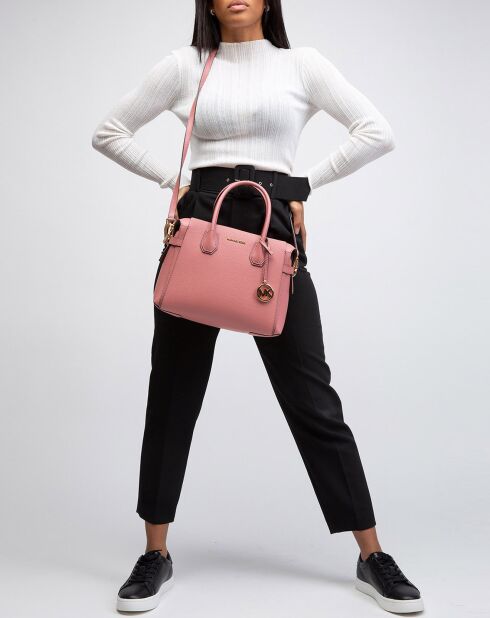 Sac à main en Cuir Mercer rose - 20x20x10 cm
