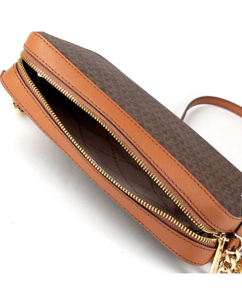 Sac bandoulière Jet Set marron - 23.5x15x5 cm