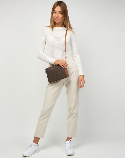 Sac bandoulière Jet Set marron - 23.5x15x5 cm