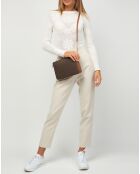 Sac bandoulière Jet Set marron - 23.5x15x5 cm