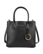 Sac à main en Cuir Mercer noir - 22x20x10 cm