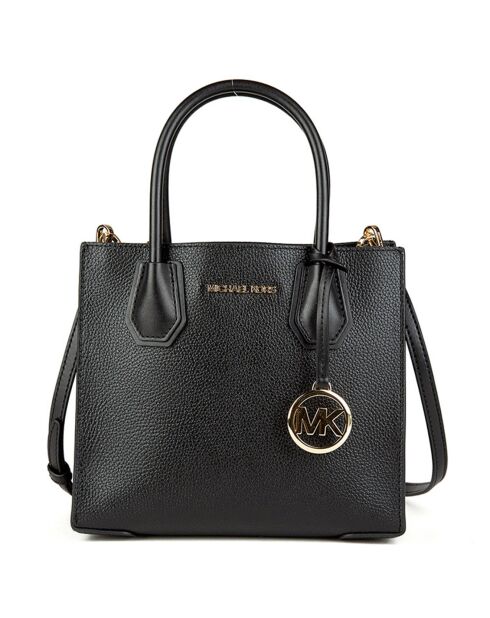 Sac à main en Cuir Mercer noir - 22x20x10 cm