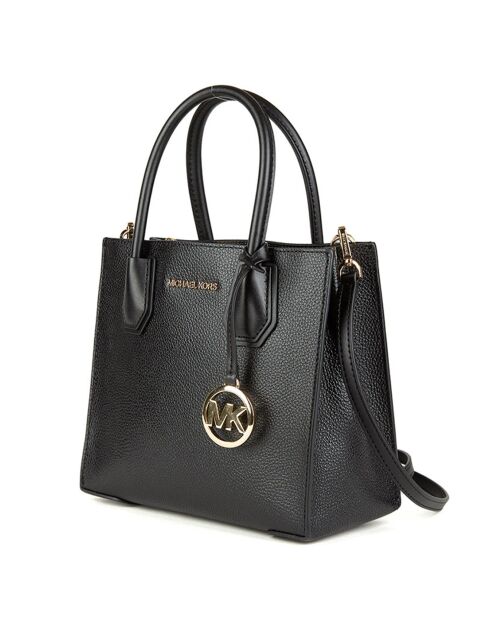 Sac à main en Cuir Mercer noir - 22x20x10 cm