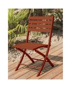 2 vouwstoelen MARIUS-CP-TERRA terracotta - 46x41x82 cm