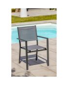 Toledo Gartenset für 10 Personen Anthrazitgrau