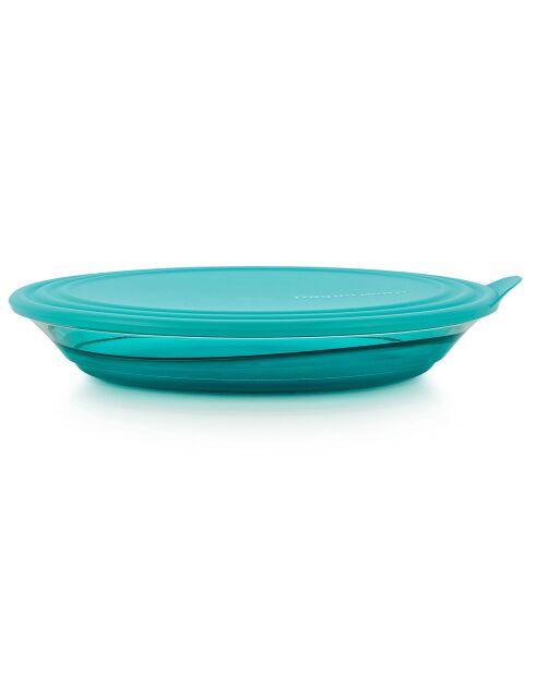 Plat avec couvercle Elégance turquoise pâle - 1.5L