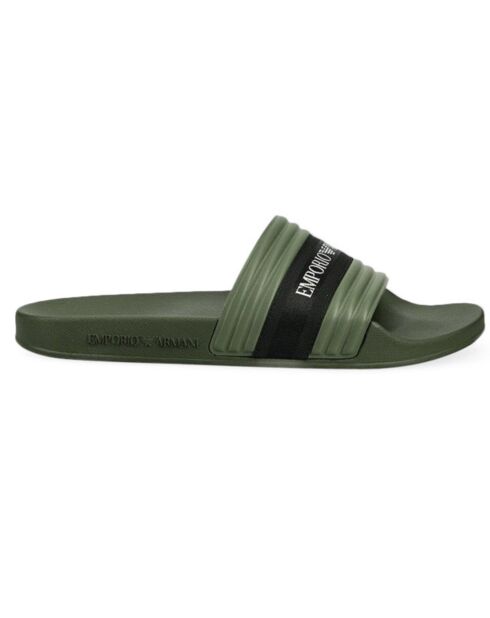 Sandales kaki/noir