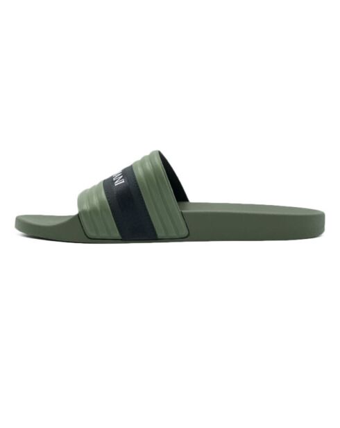 Sandales kaki/noir