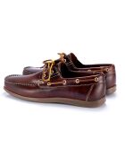 Mocassins en Cuir Crenot cognac