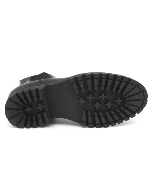 Boots en Cuir Palmor noires