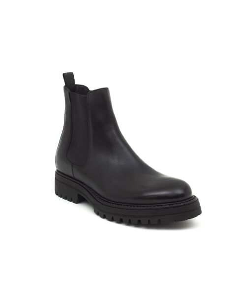 Boots en Cuir Palmor noires