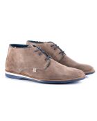 Derbies en Velours de Cuir Serling grises