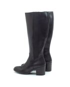 Bottes en Cuir Nadora noires