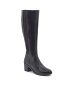 Bottes en Cuir Nadora noires