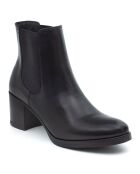 Bottines en Cuir Nayala noires