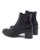 Bottines en Cuir Nayala noires