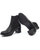 Bottines en Cuir Nayala noires