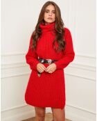 Robe Pull Clara rouge