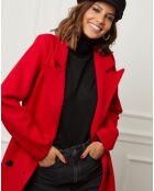 Abrigo rojo Stessy