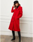 Abrigo rojo Stessy