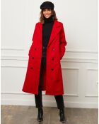 Abrigo rojo Stessy