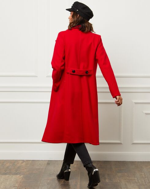 Abrigo rojo Stessy