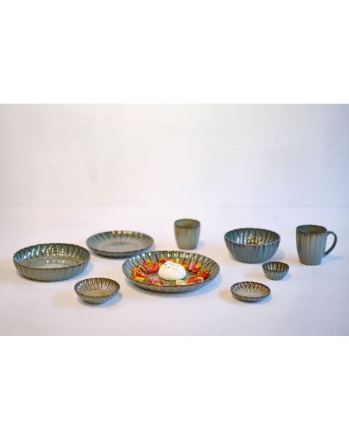 6 bicchieri Astera Ocean blu/grigio - 24cl