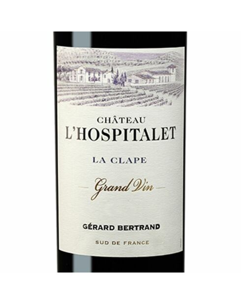 1 La Clape 2020 Ch. l'Hospitalet Grand Vin Gérard Bertrand 75cl