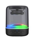 Enceinte Bluetooth 360° 6W portative - Edition Tenoric noire - 30x30x6 cm