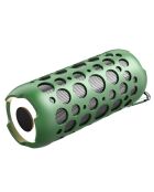 Enceinte Bluetooth 2-en-1 TWS 15W lumineuse avec écouteurs sans fils Edition Mix360 kaki  - 14x14x6 cm
