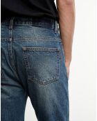 Jean détails destroy bleu vintage