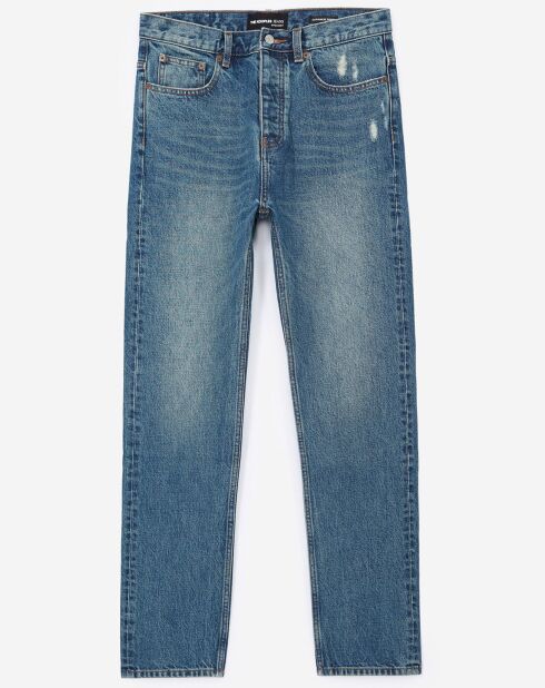 Jean détails destroy bleu vintage
