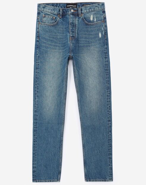 Jean détails destroy bleu vintage
