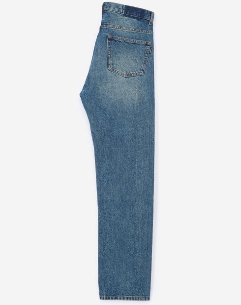 Jean détails destroy bleu vintage