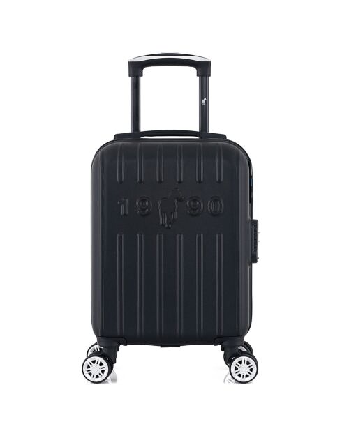 Valise Cabine XS 4 roues doubles Archie 46 cm noire