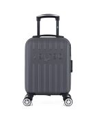 4 Valises 4 roues doubles Archie-M 75/65/55/46 cm gris foncé