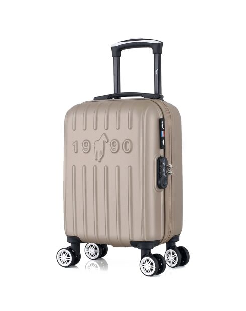 4 dubbele koffers met 4 wielen Archie-M 75/65/55/46 cm beige