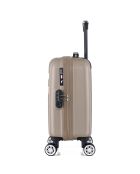 4 valises 4 roues doubles Archie-M 75/65/55/46 cm beiges