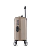 Valise Cabine XS 4 roues doubles Archie 46 cm beige
