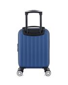 4 valises 4 roues doubles Archie-M 75/65/55/46 cm bleu marine