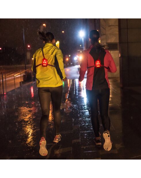 Harnais de Sport avec Lumières LED Safelt noir - 10.5x10x4 cm