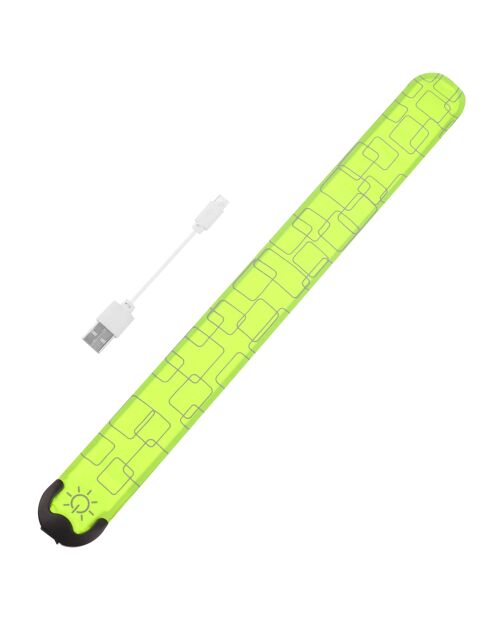 Bracelet LED jaune - 35x36x2 cm
