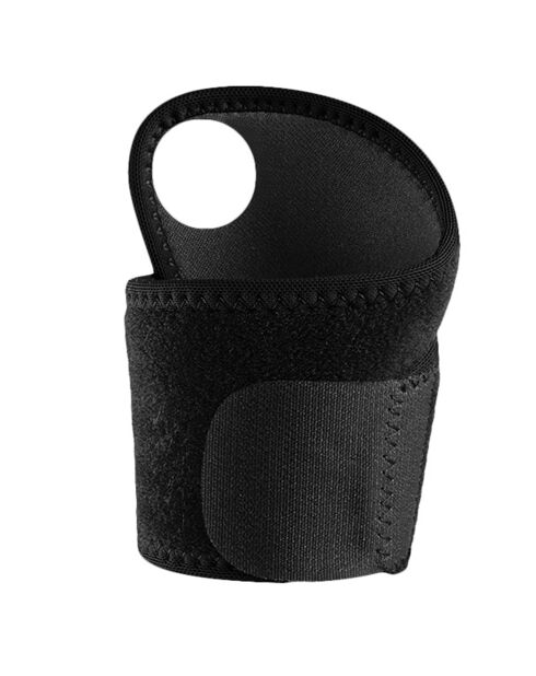 Protection Poignet gauche noir - 36x9.5x0.2 cm