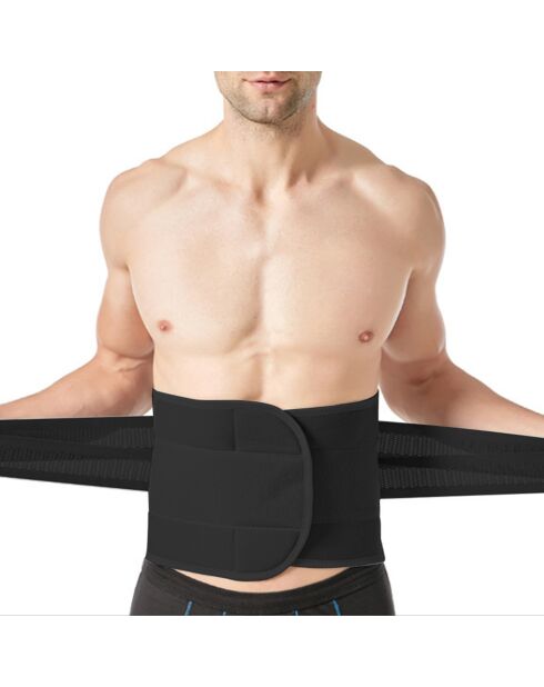 Ceinture de maintien noire - 97.5x22x0.2 cm