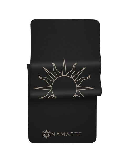 Tapis de sport mat noir - 181x61x0.5 cm