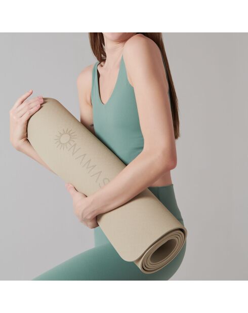 Tapis de sport mat beige - 181x61x0.5 cm