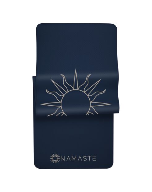 Tapis de sport mat bleu marine - 181x61x0.5 cm